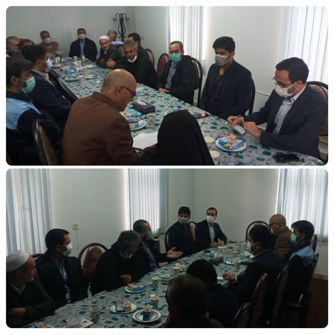 برگزاری جلسه کادر حفاظت فیزیکی شرکت آب منطقه ای در حوزه شرق استان