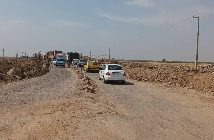 فاز اول پل تقاطعی کانال انتقال سیلاب بر سد آقدکش به بهره برداری رسید
